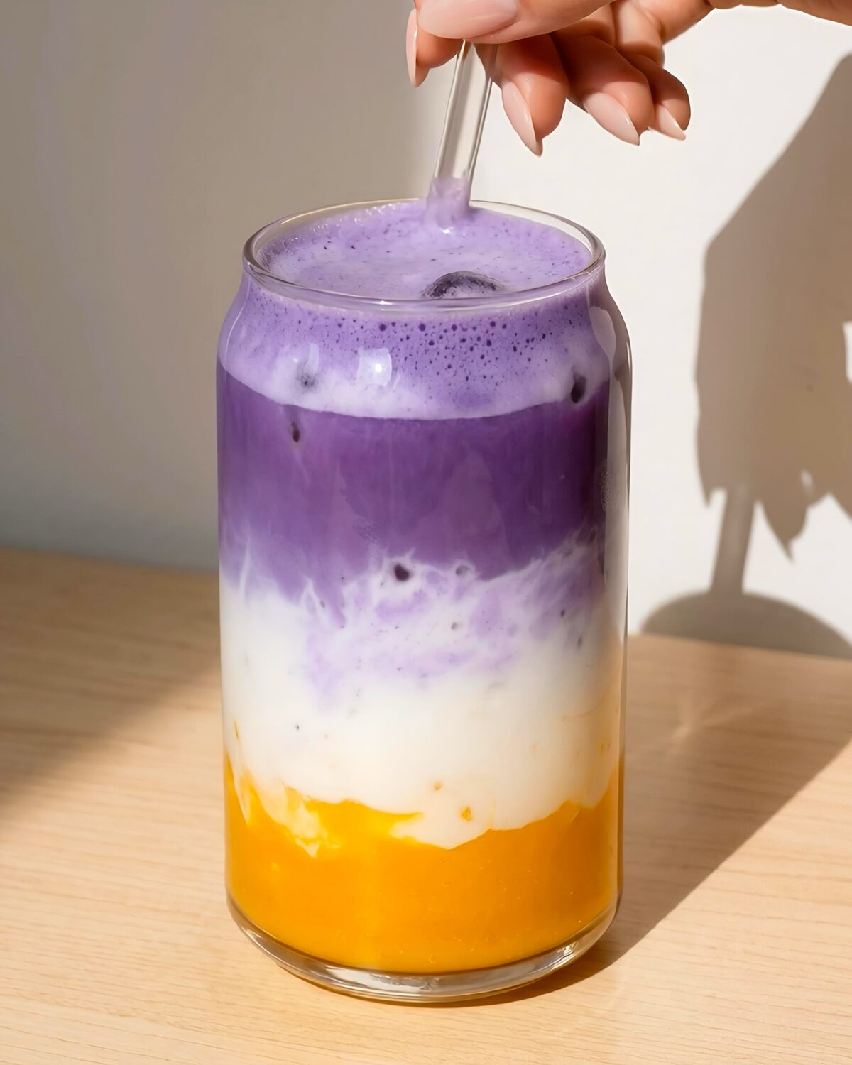 Ube Mango Latte Opskrift