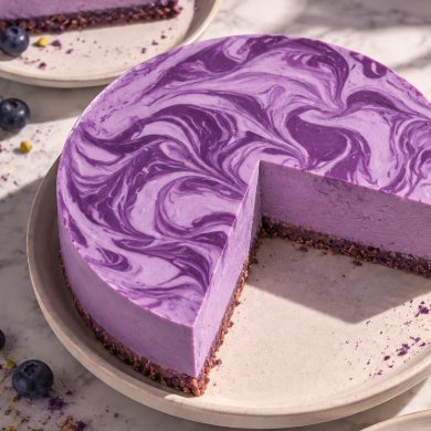 Ube Cheesecake Opskrift: Den Spektakulære Lilla Dessert